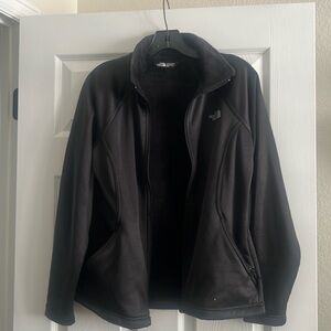 North face zip up sweater